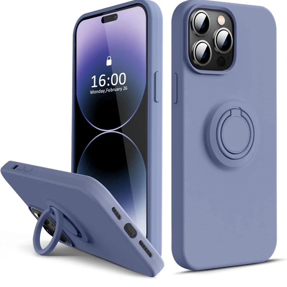 New! iPhone 13 Pro Max case lavender grey 🎈2 for $5 🎈